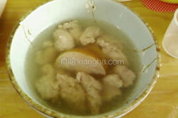 清炖雪梨肉焿汤