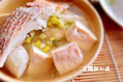 味噌鲜鱼汤
