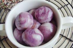 紫薯琉璃汤圆