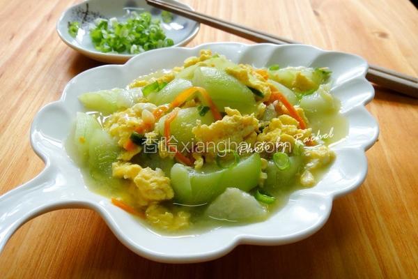 丝瓜炒蛋