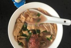 三鲜红菇腐竹汤