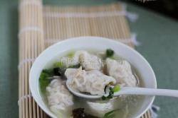 鸡汤虾肉馄饨