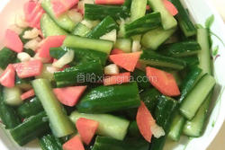 凉拌蒜味小黄瓜