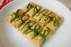 葱香百页包