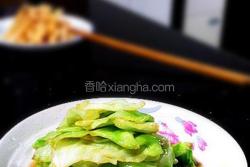 蚝油炒圆白菜