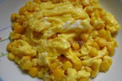 黄金玉米炒鸡蛋