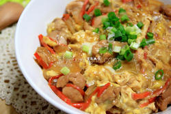 鸡腿肉亲子丼