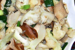 花菜炒豆干