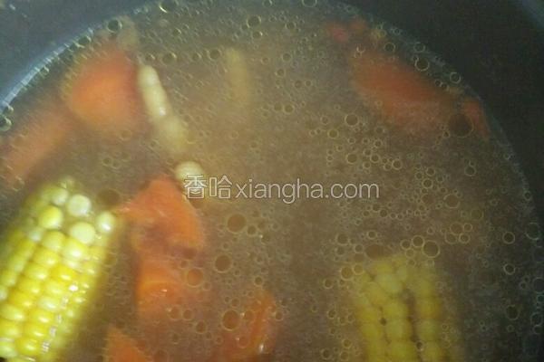 玉米花生汤