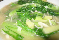 青菜味增汤