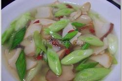 蒜苗鲍鱼片