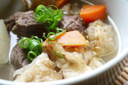 中式清炖牛腩筋汤