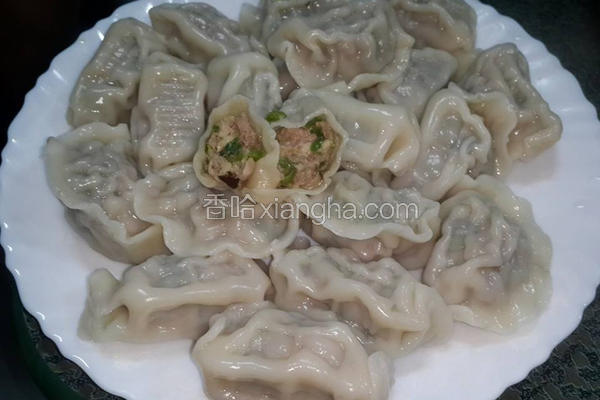 青椒水饺