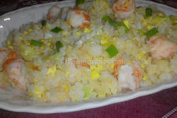 虾仁蛋炒饭