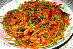 香辣肉丝
