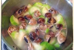 丝瓜蛤蛎汤
