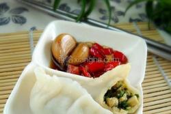 青菜香菇肉饺