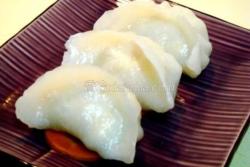 蒸白玉虾饺