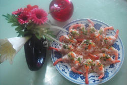 肉香凤尾虾