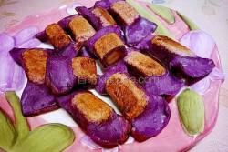 紫薯苹果糖