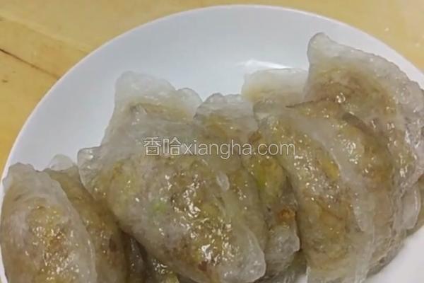 土豆淀粉蒸饺