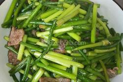 蒜薹炒肉
