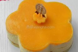 芒果流心蛋糕