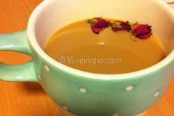 养颜玫瑰奶茶
