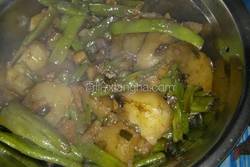 土豆炖豆角