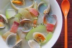 冬瓜火腿蛤蜊汤