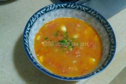咸鸭蛋西红柿汤