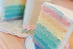 彩虹蛋糕胚