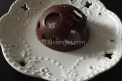 巧克力镂空半球装饰