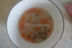 胡萝卜香菇双米粥