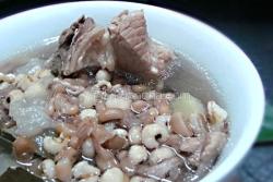 冬瓜竹豆薏米排骨汤