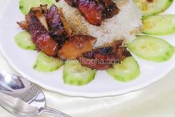 照烧鸡腿饭