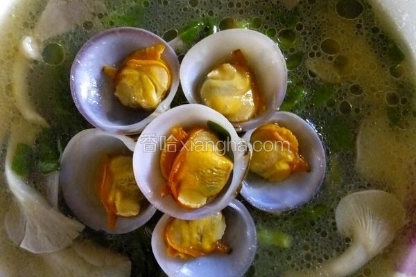 花蛤菇汤