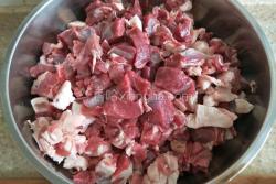 陕北红葱炖羊肉