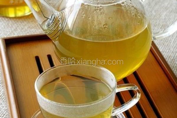 荷叶山楂蜂蜜茶