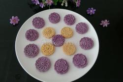 南瓜饼,紫薯饼