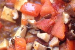 番茄香菇炖豆腐