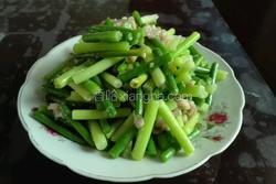蒜苔炒肉
