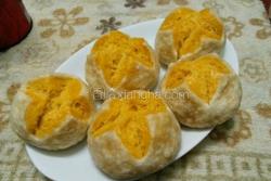 双色开花饅头