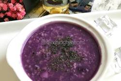 山药紫薯燕麦粥
