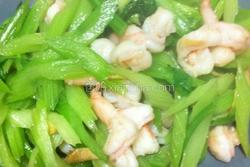 芹菜虾仁