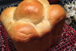 红薯馅挤挤面包……面包机版