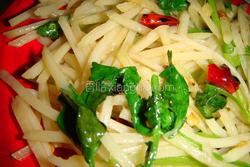 芫爆土豆丝