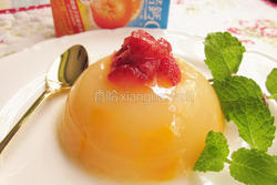 乳酸芒果冻