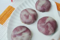 紫薯糯米煎饼