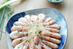 盐水白米虾